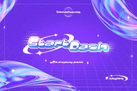 A Playful Display Font Like Start Dash Changes Everything