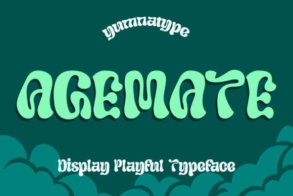 Agemate: A Playful Display Font for Digital Branding