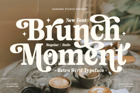 Brunch Moment: A Serif That Starts Conversations