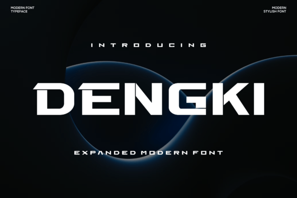 Dengki Font: A Bold Typeface for Brand Building