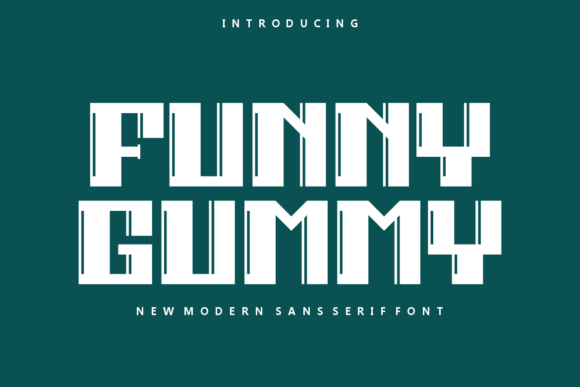 Funny Gummy: A Bold Display Font for Campaign Creatives