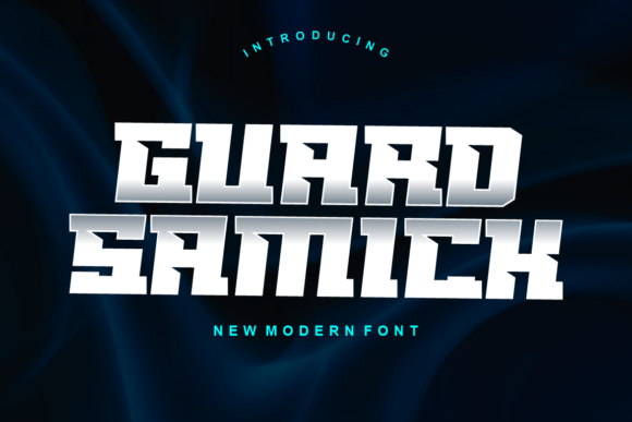 Guard Samick: A Bold Serif for Makers & Crafters