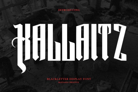 Kallaitz: A Blackletter Font for Your Handmade Brand