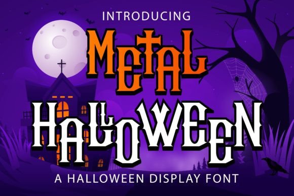 Metal Halloween: The Display Font That Makes Campaigns Unforgettable