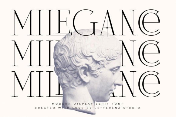 Milegance Font: A Modern Serif for Clearer Campaign Messaging