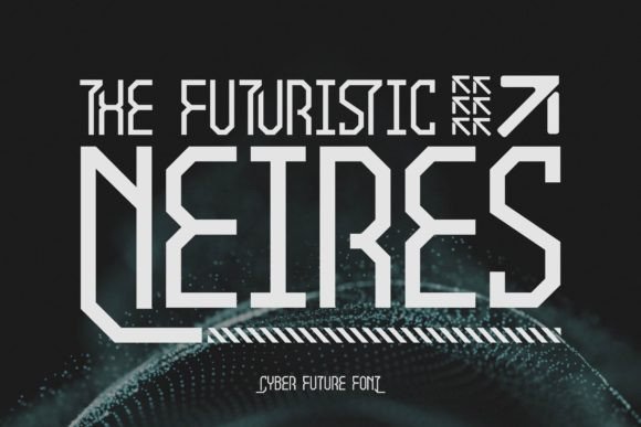 Neires – A Sleek Futuristic Font for Sharper Campaign Design