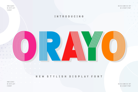Orayo: The Display Font That Makes Small Brands Look Polished