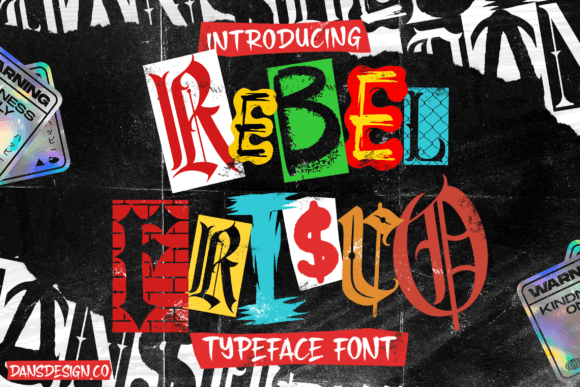 Rebel Frisco Graffiti Urban Y2k: A Blackletter Font That Feels Alive