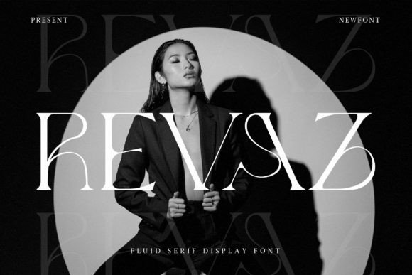 Revaz: A Fluid Serif Typeface for Elegant Editorial Designs