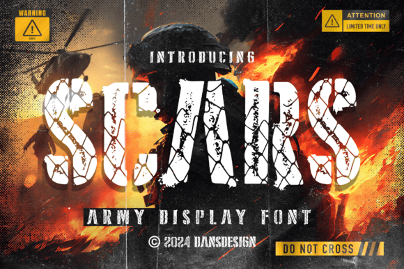 Scars: A Bold Blackletter Font for Impactful Web Headlines