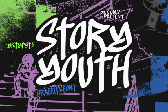 Storyyouth: A Graffiti Font for Bold Branding Projects