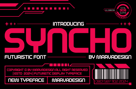 Syncho Font: A Modern Sans Serif Built for Creators